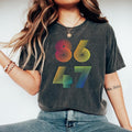 Vintage 8647 Anti Trumpp Shirt, Retro Democrat 8647 Tshirt, Liberal Shirt, Pro Immigration T-Shirt, Anti ICE, Anti MAGA,...