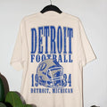 Vintage 90s Detr0it Football Tshirt, Retro Football Tee, Vintage Michican 1934, Gifts For Men Women, Men, Vintage Graphic...