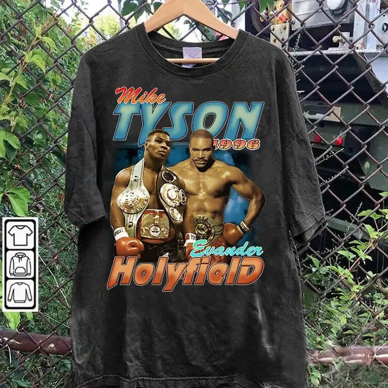 Vintage 90s Graphic Style Mike Tyson T-shirt - Kid Dynamite T-shirt - American Professional Boxer Tee For Man and Woman...
