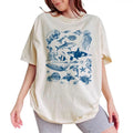 Vintage 90s Tattoo Sea Animal Tee, Retro Ocean Nature Graphic Tee Women, Marine Life Vintage Shirts, Sealife Shirts For...