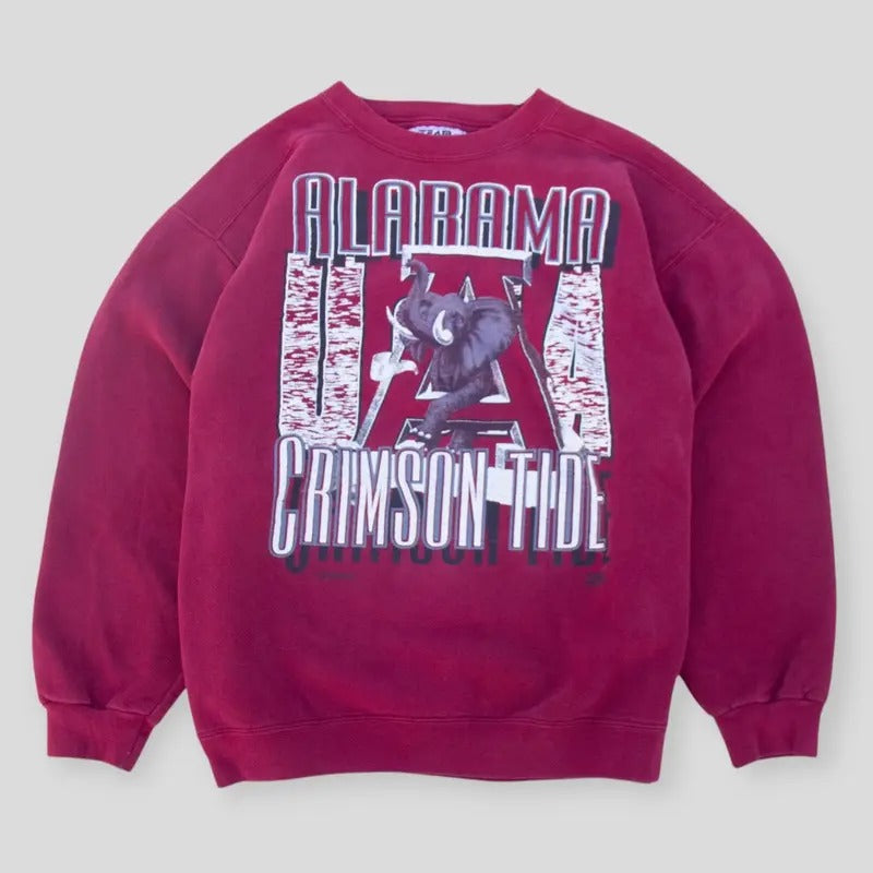 Vintage 90s University Of Alabama Crew Neck Sweatshirt T-Shirts, Hoodie | CiraTrend.com