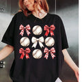 Vintage Baseball Bow , Bow Baseball , Coquette Baseball Shirt , Mama , Game Day Baseball Hoodie, Sweatshirt | CiraTrend.com