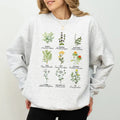 Vintage Botanical Sweatshirt, Herbs For Reproductive Freedom Crewneck, Pro Choice Long Sleeved Pullover, Abortion Is...
