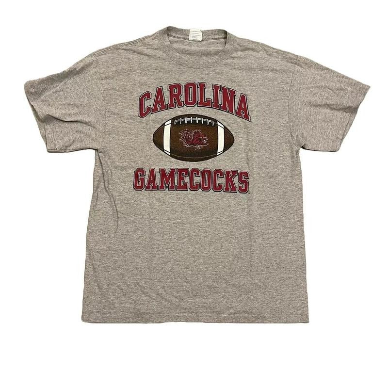 Vintage Carolina Gamecocks Football Shirt, Unisex T-shirt Sweatshirt Hoodie Cotton Top | CiraTrend.com