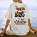 Vintage Cars Matching Shirt, Lightning Mcqueen and Sally Couple T-shirt, Limited T-Shirt Oversized Washed Tee Womenswear...