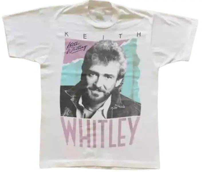 Vintage Country Music Keith Whitley T-Shirt Casual Cotton Unisex Top Outfit Hoodie, Sweatshirt | CiraTrend.com