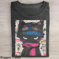 Vintage Cute Cat T-shirt, Cat T-shirt, Cute Cat Shirt, Love Cat Tshirt, Meme Cringe Funny Dumb Shirts, Unisex Shirt...
