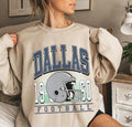 Vintage Dallas Football Crewneck Sweatshirt, Dallas SweatShirt, Dallas Fan Crewneck SweatShirt Gift T-Shirts, Hoodie
