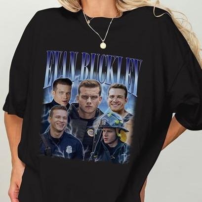 Vintage Evan Buckley Shirt | Evan Buckley Homage Shirt | 911 Movie Shirt Hoodie, Sweatshirt | CiraTrend.com