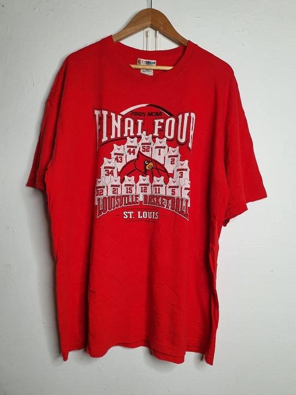 Vintage Final Four 2005  Louisville Cardinals Unisex T-shirt Sweatshirt Hoodie 50 | CiraTrend.com