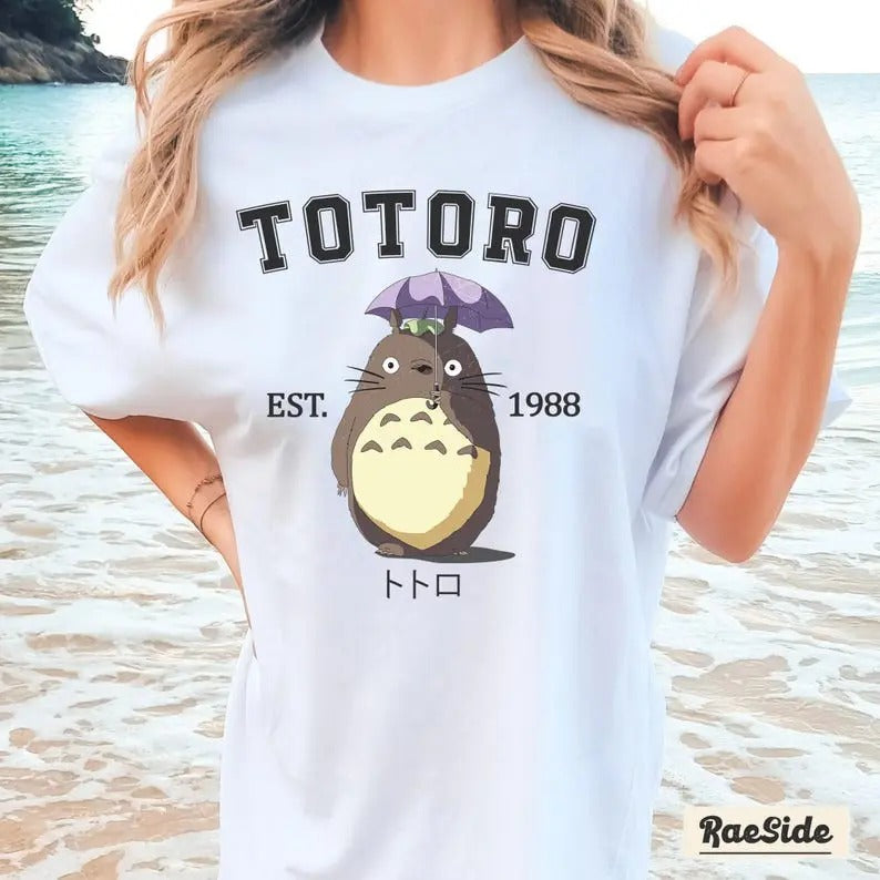 Vintage Ghibli totoro shirt, Spirited Away shirt Hoodie, Sweatshirt | CiraTrend.com