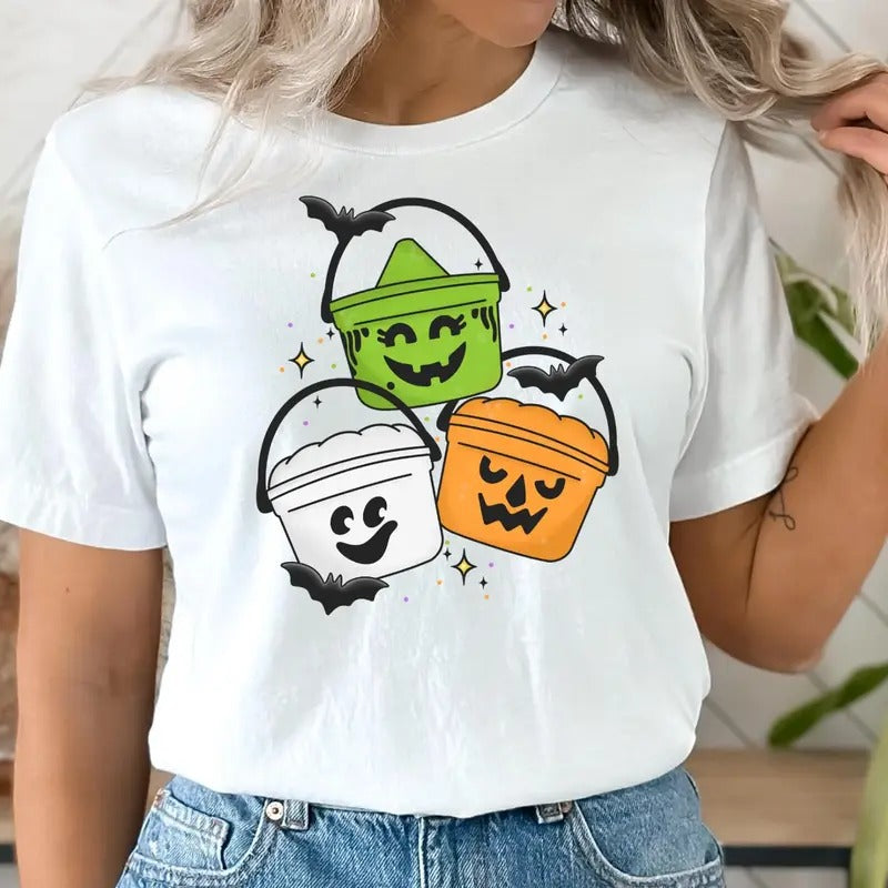 Vintage Halloween Happy Meal Bucket Shirt Cute 90s Nostalgia Retro Graphic Tshirtstyle{n002}2 Hoodie, Sweatshirt