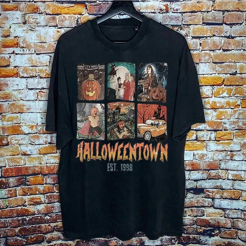 Vintage Halloweentown T-shirt, Halloweentown University Shirt, Halloweentown 1998 Shirt, Gift For Halloween Shirt,...