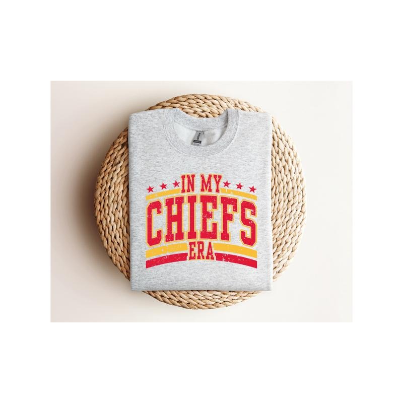 Vintage In My Chiefs Era Football Sweatshirt T-Shirts, Hoodie | CiraTrend.com