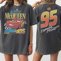 Vintage Lightning Mcqueen Shirts, Lightning McQueen Number Back T-shirts, Cars Shirts For Car Guys , Gift for Dad,...