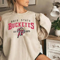 Vintage NCAA Ohio EST 1870 Sweatshirt , Buckeyes Shirt, Basketball Football, College sweatshirt,Gift for fan Cotton...