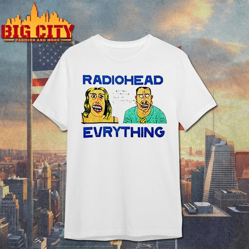 Vintage Radiohead Everything Shirt