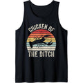 Vintage Retro Chicken Of The Ditch Cajun Crawfish Tank Top MADE IN USA T-Shirts, Hoodie, Sweatshirt | CiraTrend.com