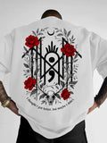 Vintage Retro Sleep Token Flowers Red Only Back Shirt, Sleep Token Tour 2025 Tee, New Song Concert Tour, Gift for Fan,...