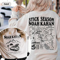 Vintage Stick Season Tour Double Side Sweatshirt T-Shirts, Hoodie | CiraTrend.com