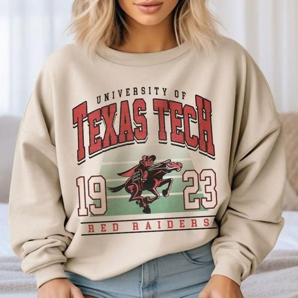 Vintage Texas Tech Football Shirt, NCAA, Best Gift Ever, Texas Tech Football Unisex Sweatshirt Hoodie | CiraTrend.com