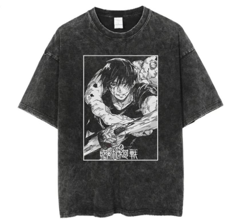 Vintage Toji Portrait Tee Menswear Top Underwear Tshirt Streetwear Tropical Hoodie, Sweatshirt | CiraTrend.com