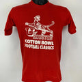 Vintage U of Houston Cougars Bowl Football 70s RedUnisex T-shirt Sweatshirt Hoodie #11 | CiraTrend.com