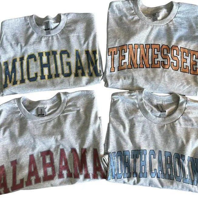 Vintage Varsity College Tee Shirt Hoodie, Sweatshirt | CiraTrend.com
