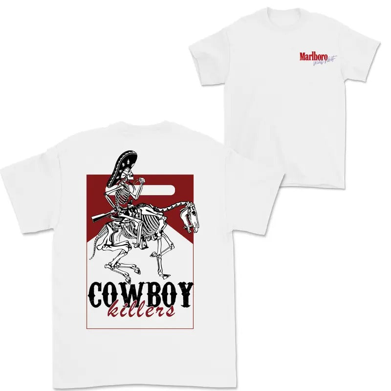 Vintage Wild West Shirt,  Marlboro T-shirt For Women For Men Hoodie, Sweatshirt | CiraTrend.com