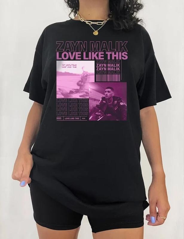 Vintage Zayn Malik Love like this Shirt, Rap Tee Shirt, ZAYN MALIK Vintage T-Shirt, Retro 90's Fans Homage shirt Hoodie,...
