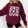Vintage Zro Fks Gvn Hoodie, Retro Adult Humor Sassy Graphic Hoodies, Funny Don't Care Hoodie, Sarcastic Hoodies, Vintage...