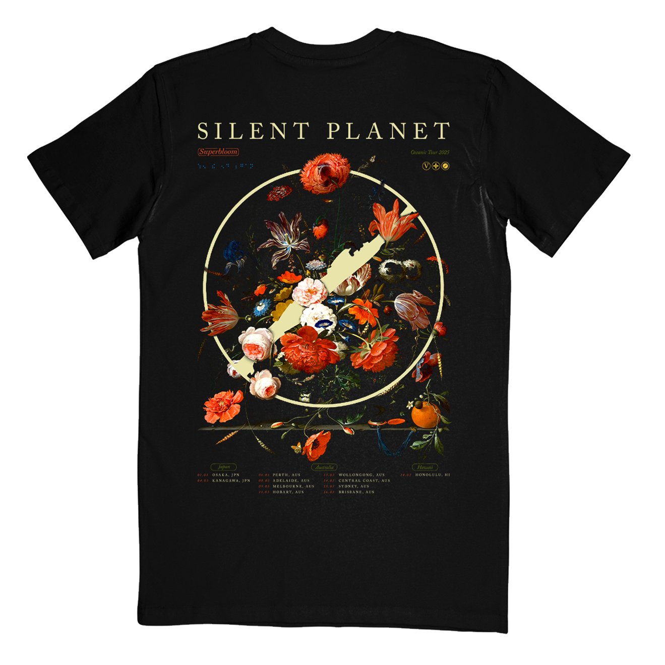 "Vintage Flower Tour" T-Shirt Hoodie, Sweatshirt | CiraTrend.com (Image 1)