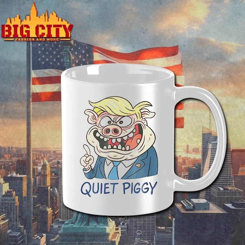 Viral Quiet Piggy Humor Politics shirt