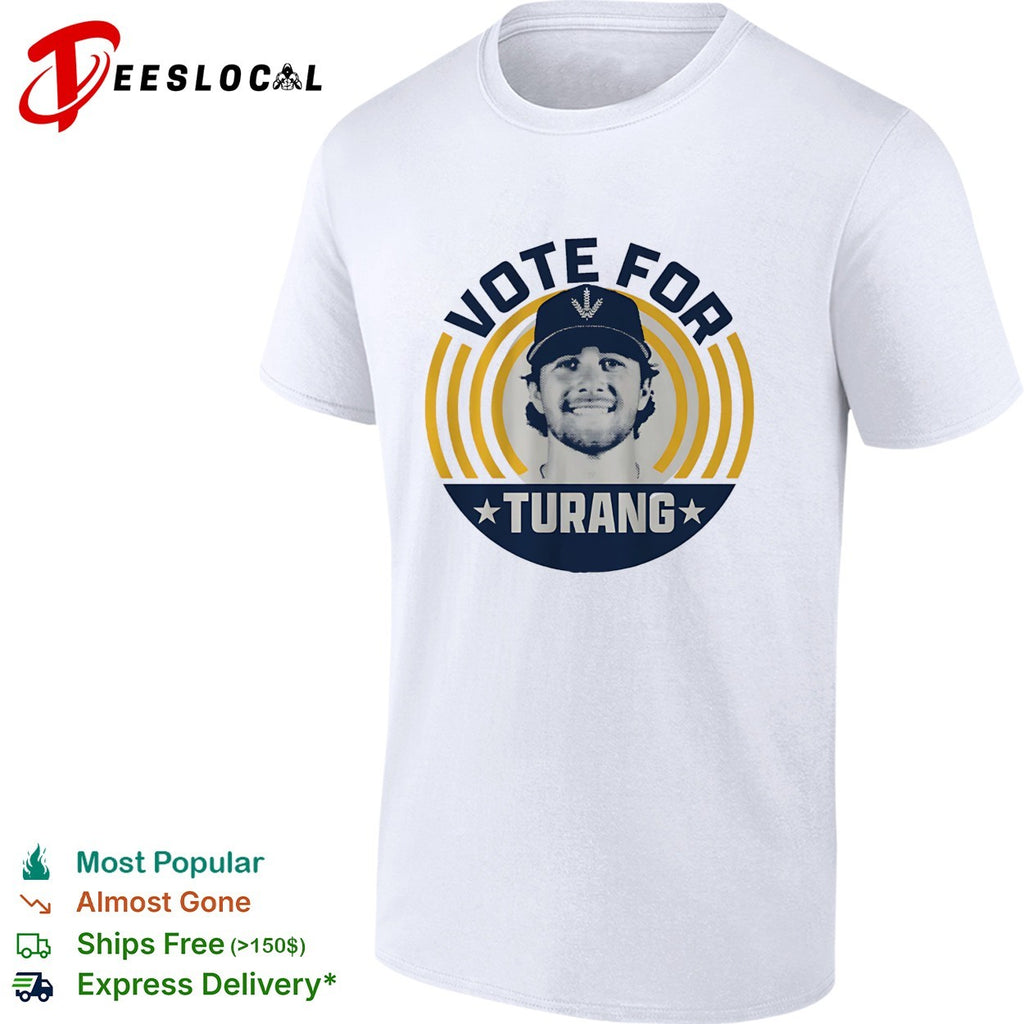 Vote for Brice Turang Milwaukee Brewers baseball vintage shirt