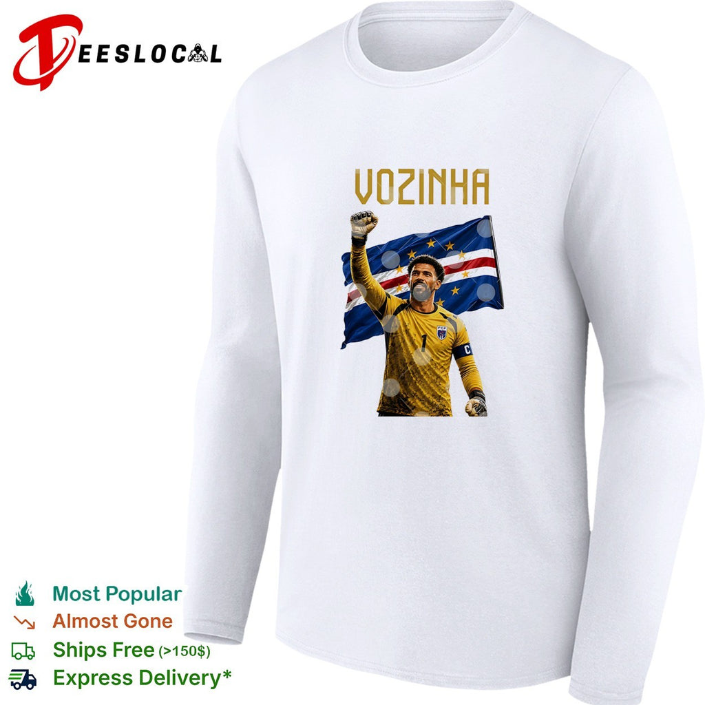 Vozinha Cape Verde National Football Team No 1 shirt