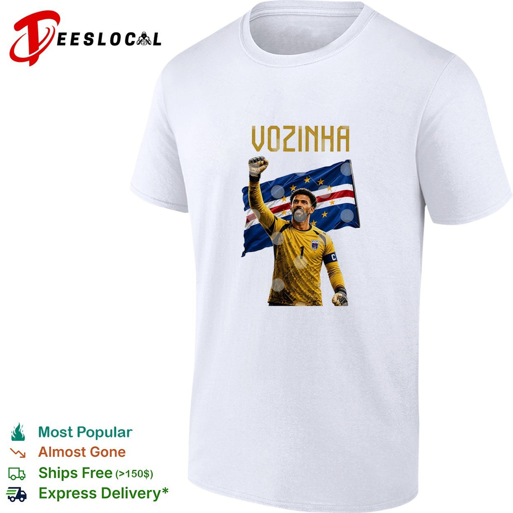 Vozinha Cape Verde National Football Team No 1 shirt
