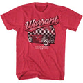 Warrant Mens S/S T-Shirt - Warrant Garage - Heather Cherry Heather Hoodie, Sweatshirt | CiraTrend.com
