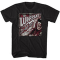Warrant Mens S/S T-Shirt - Louder Harder Faster - Solid Black Hoodie, Sweatshirt | CiraTrend.com