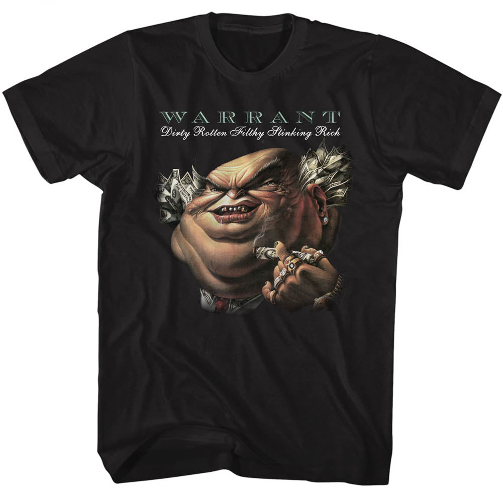 Warrant Mens S/S T-Shirt - Drfsr - Solid Black Hoodie, Sweatshirt | CiraTrend.com