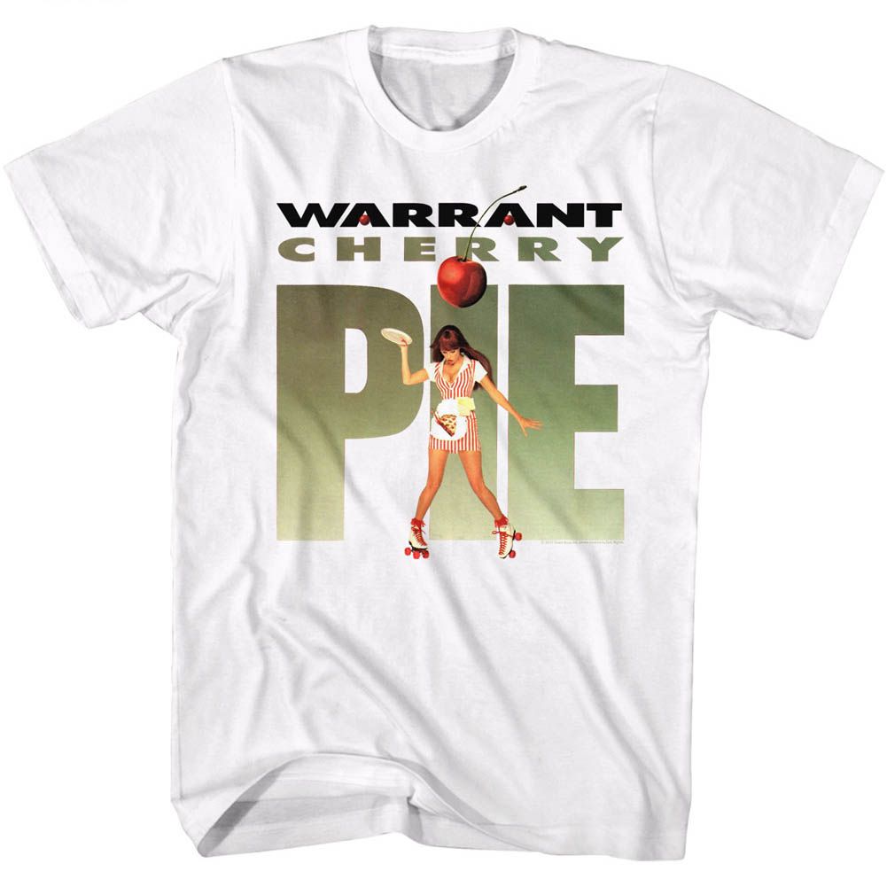 Warrant Cherry Pie 2 White T-shirt Hoodie, Sweatshirt | CiraTrend.com