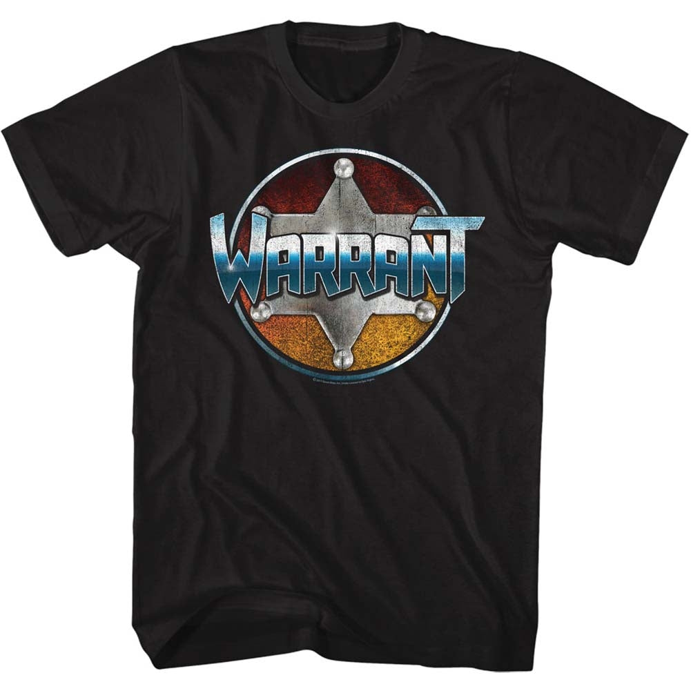 Warrant Mens S/S T-Shirt - Chrome - Solid Black Hoodie, Sweatshirt | CiraTrend.com