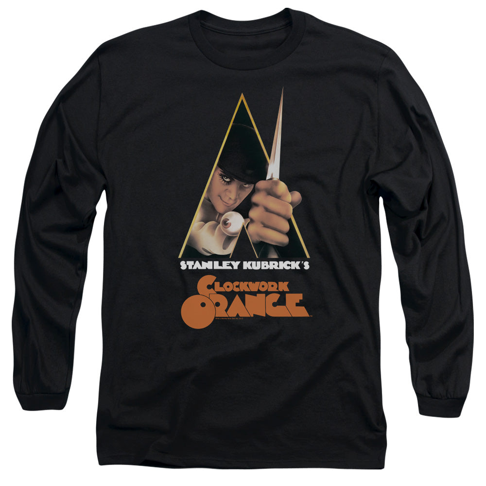 A Clockwork Orange Poster Mens Long Sleeve Shirt Black Hoodie, Sweatshirt | CiraTrend.com