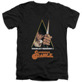 A Clockwork Orange Poster Mens Slim Fit V-Neck T Shirt Black Hoodie, Sweatshirt | CiraTrend.com
