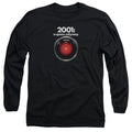 2001 A Space Odyssey Hal Mens Long Sleeve Shirt Black Hoodie, Sweatshirt | CiraTrend.com