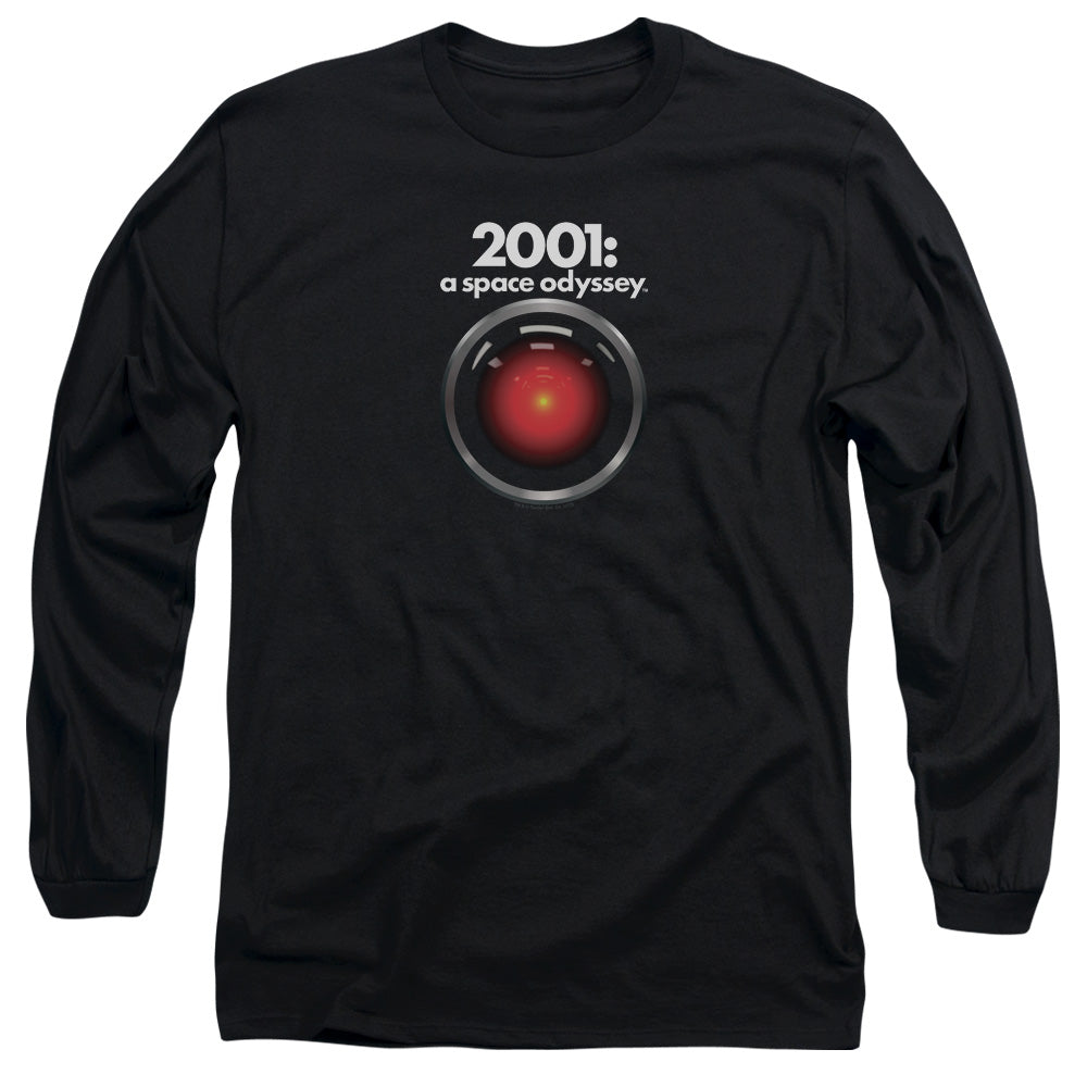 2001 A Space Odyssey Hal Mens Long Sleeve Shirt Black Hoodie, Sweatshirt | CiraTrend.com