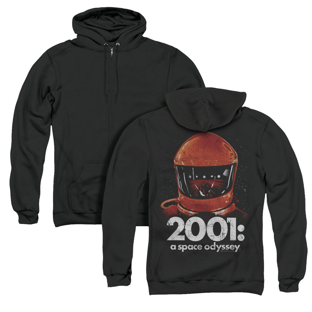 2001 A Space Odyssey Space Travel Back Print Zipper Mens Hoodie Black T-Shirts, Sweatshirt | CiraTrend.com (Image 1)