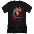 A Nightmare on Elm Street Freddys Face - Men's Premium Slim Fit T-Shirt Hoodie, Sweatshirt | CiraTrend.com