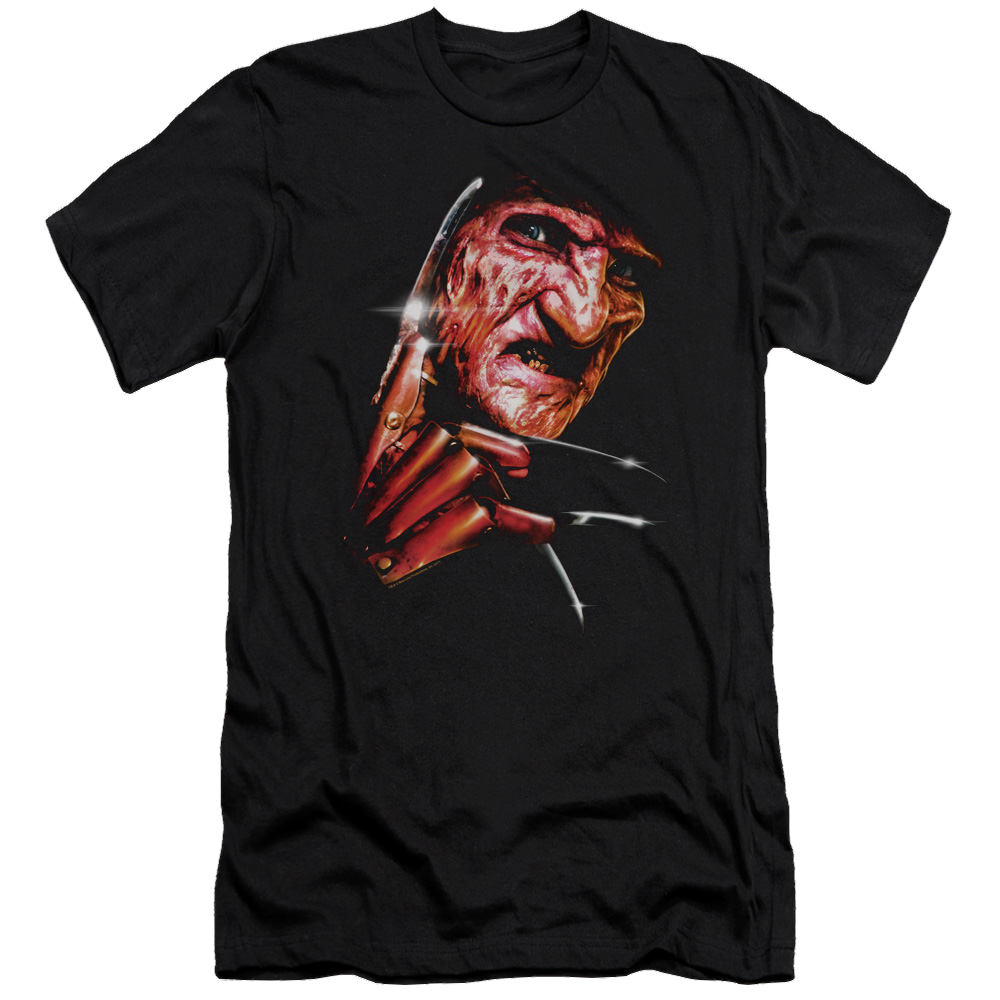 A Nightmare on Elm Street Freddys Face - Men's Premium Slim Fit T-Shirt Hoodie, Sweatshirt | CiraTrend.com