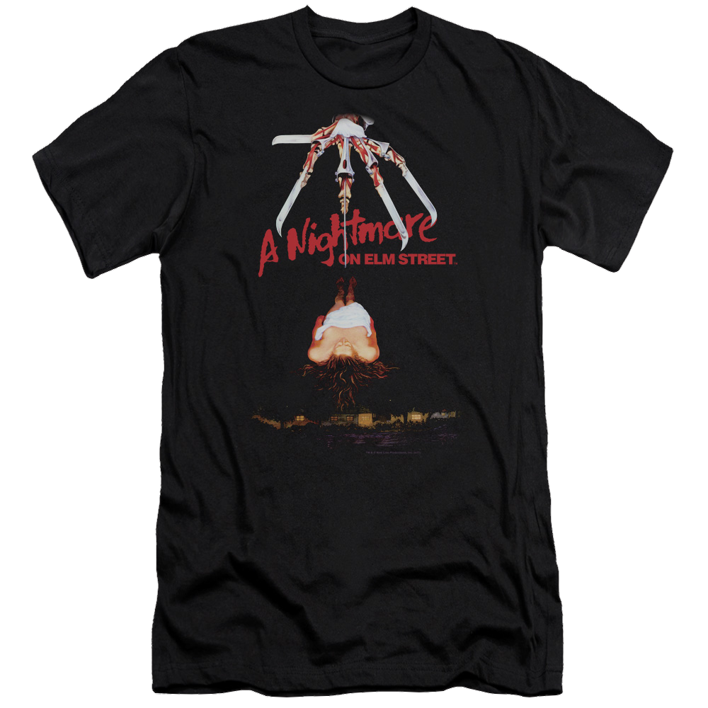 A Nightmare on Elm Street Alternate Poster - Men's Premium Slim Fit T-Shirt Hoodie, Sweatshirt | CiraTrend.com