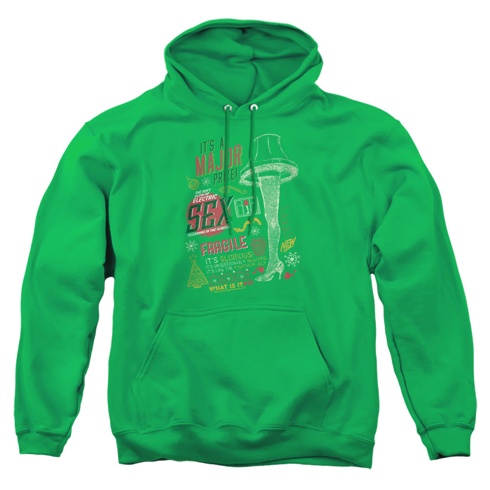 A Christmas Story Its A Major Prize Mens Hoodie Kelly Green T-Shirts, Sweatshirt | CiraTrend.com (Image 5)